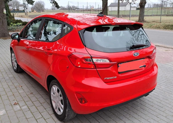 Ford Fiesta cena 47000 przebieg: 42800, rok produkcji 2021 z Toruń małe 16